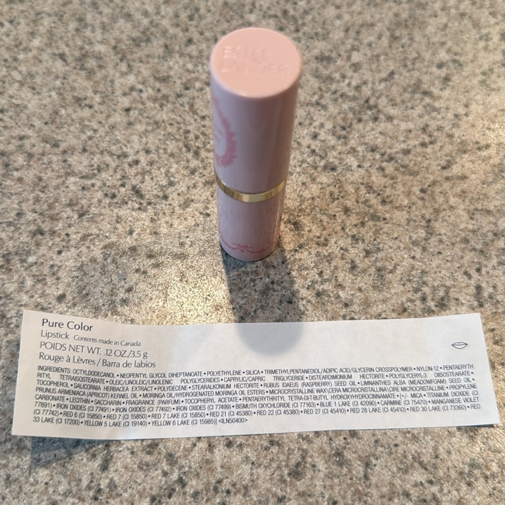 New Estee Lauder Rebellious Rose Pure Color Lipstick. #420 Full size. - Picture 11 of 11